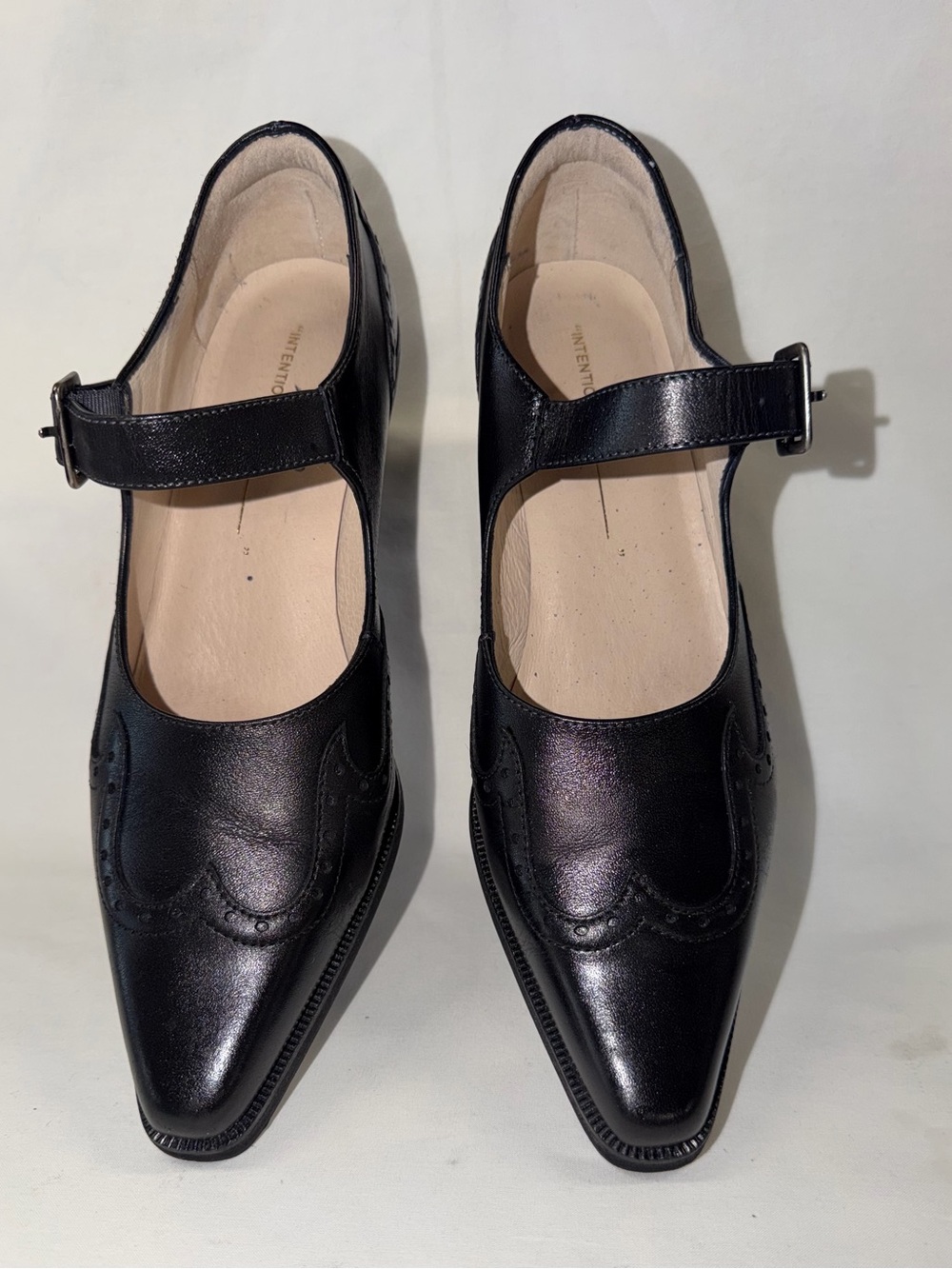 Wolf & Badger Mary Jane Spectator Maryjanes with Buckle Strap size 9